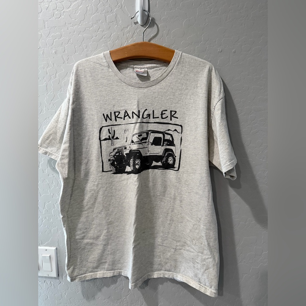 Vintage Jeep Wrangler Desert Off Road Shirt #2 Size‎ Large Bin 2